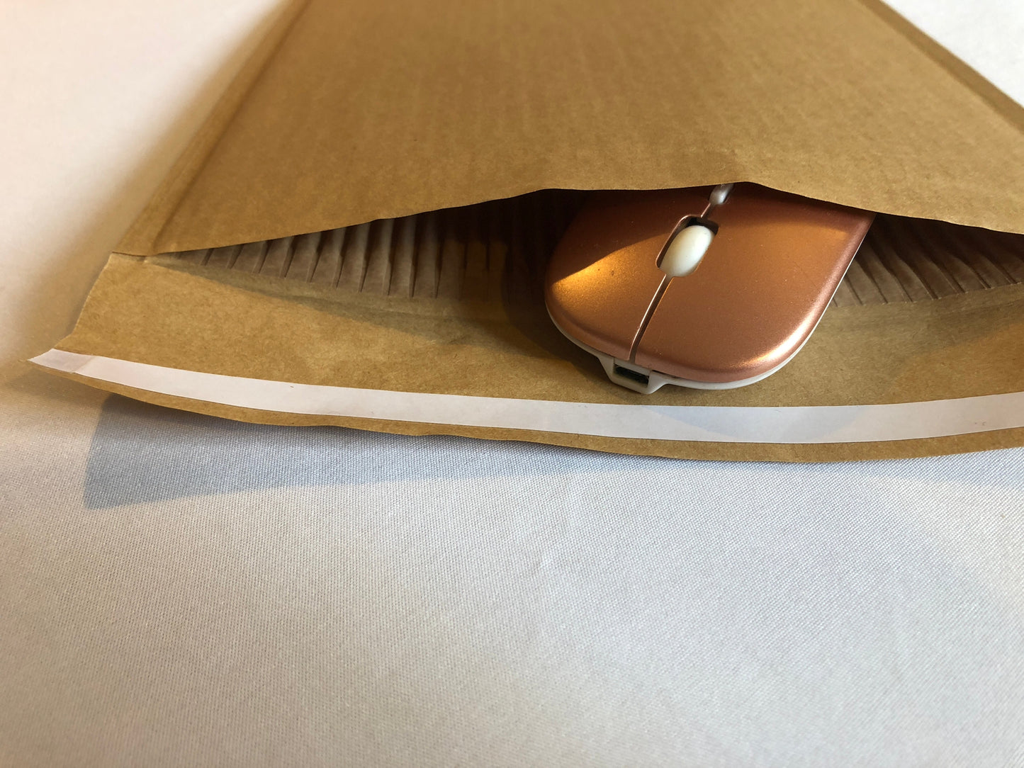 220 x 330mm Enviroflute White Peel & Seal Padded Pocket EF3/F