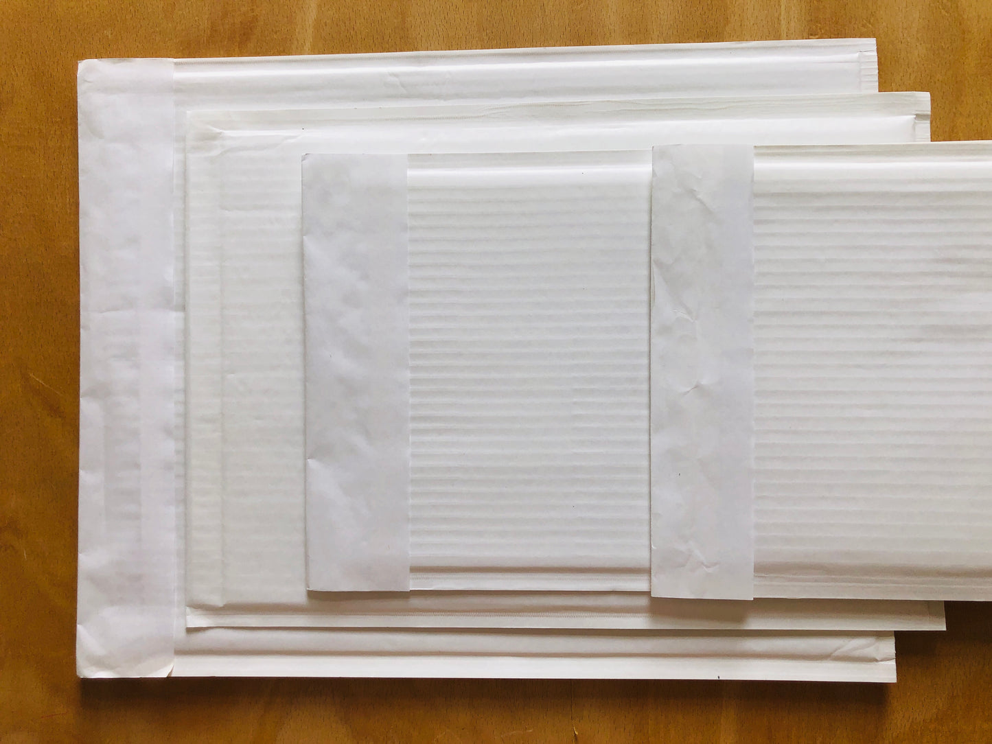 350 x 470mm Enviroflute White Peel & Seal Padded Pocket EF7/K