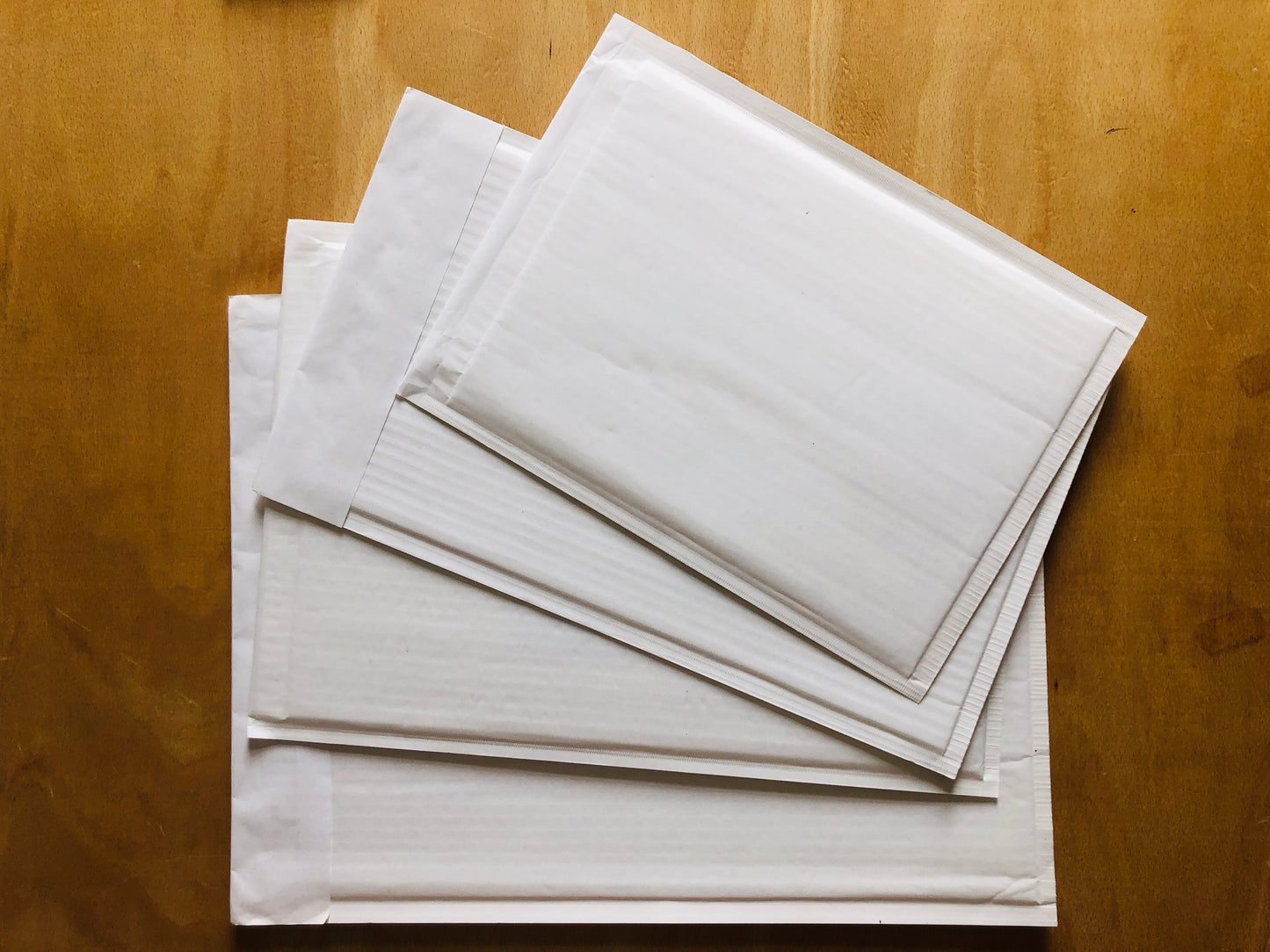 350 x 470mm Enviroflute White Peel & Seal Padded Pocket EF7/K