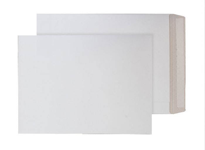 238 x 164mm Himalayan White Peel & Seal All-board Pocket 1009