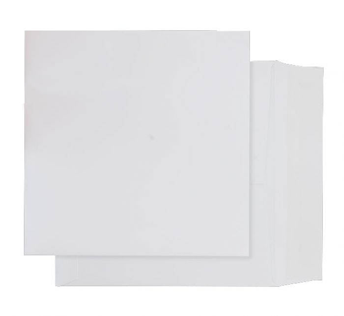 220 x 220mm Whitney Brilliant White Peel & Seal Wallet 1245