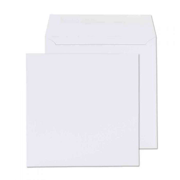 165 x 165mm Cambrian White Gummed Wallet 2161