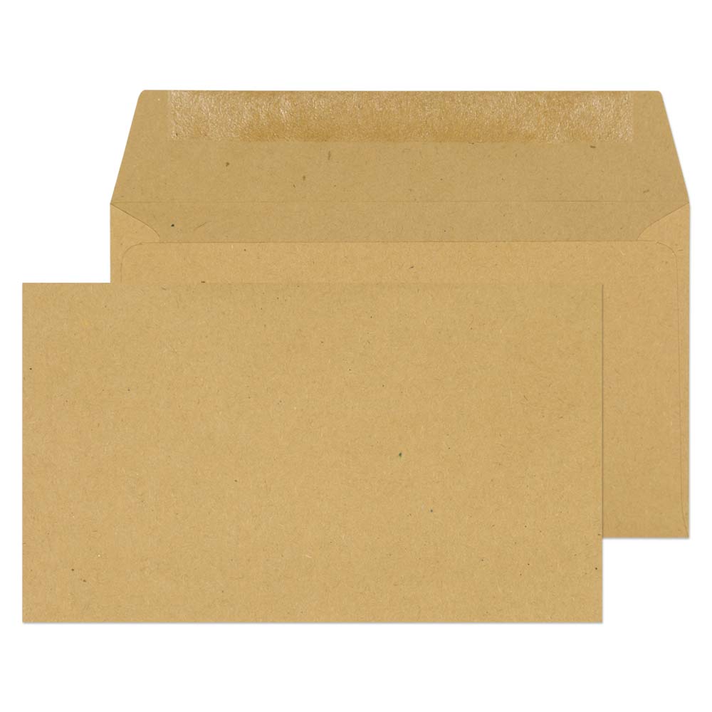 89 x 152mm Bowfell Manilla Gummed Wallet 3381