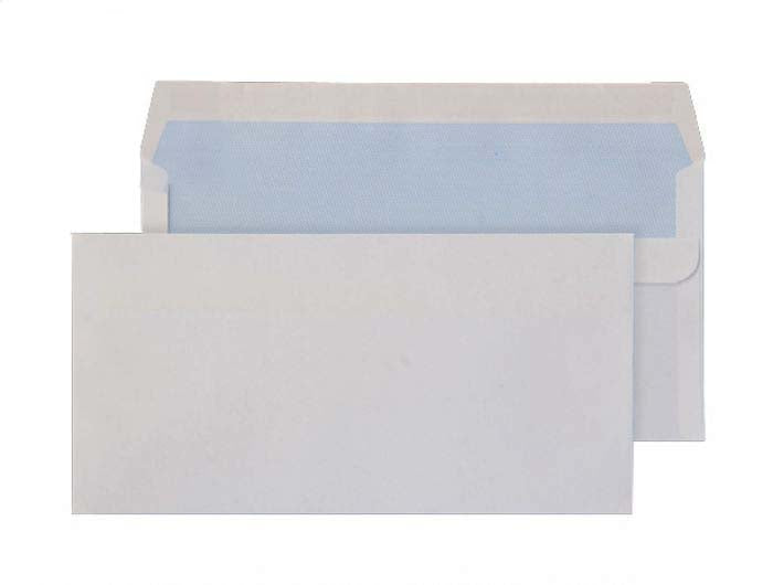 121 x 235mm Ben Nevis White Self Seal Wallet 3415