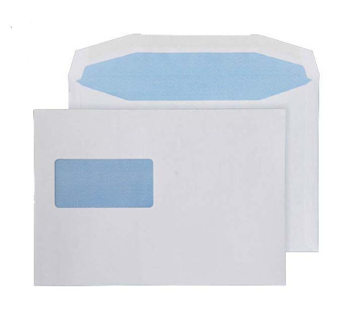 162 x 238mm Pennine White Gummed Wallet 3730