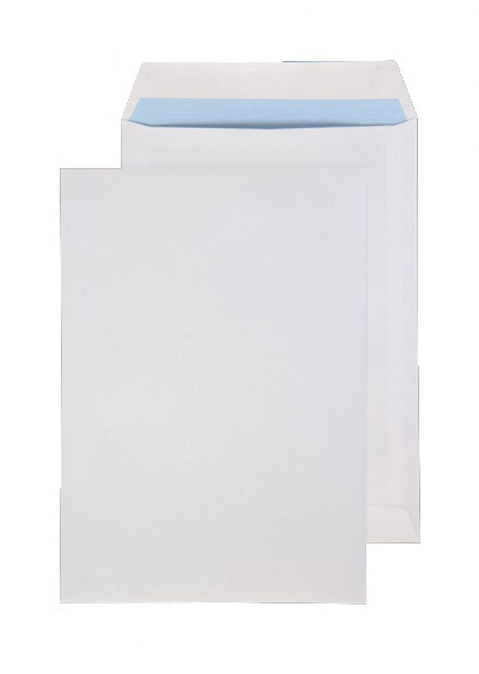 270 x 216mm Ben Nevis White Self Seal Pocket 4843