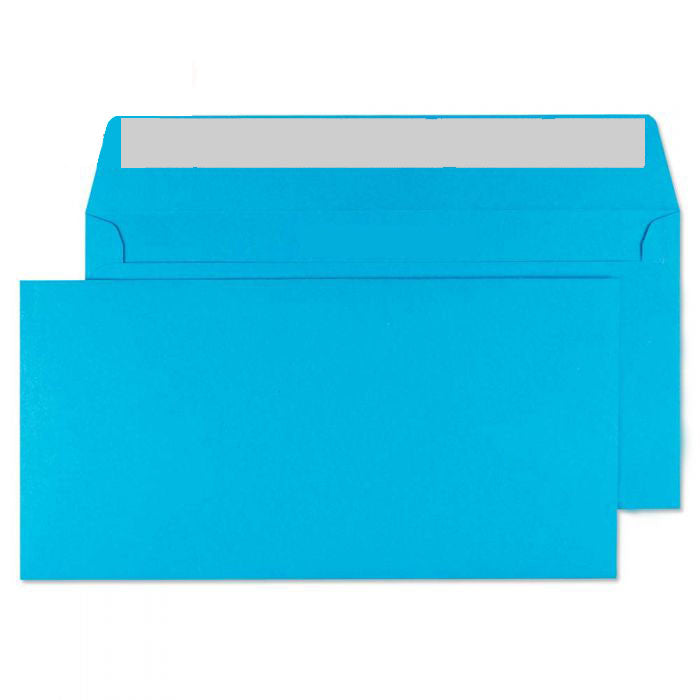 114 x 229mm Cascade Caribbean Blue Peel & Seal Wallet 5210