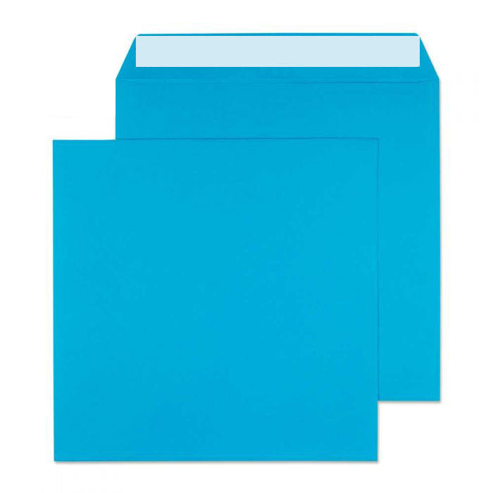 160 x 160mm Cascade Deep Blue Peel & Seal Wallet 5610