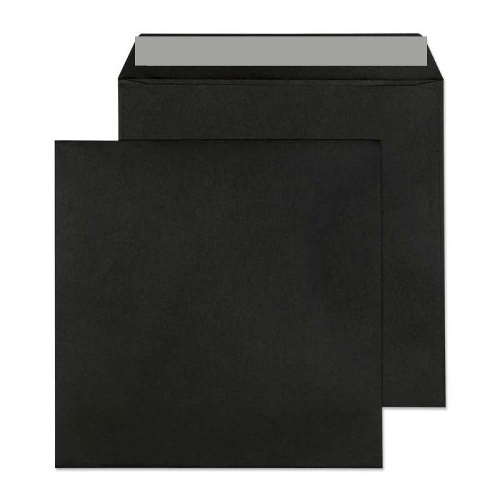 160 x 160mm Cascade Black Peel & Seal Wallet 5657