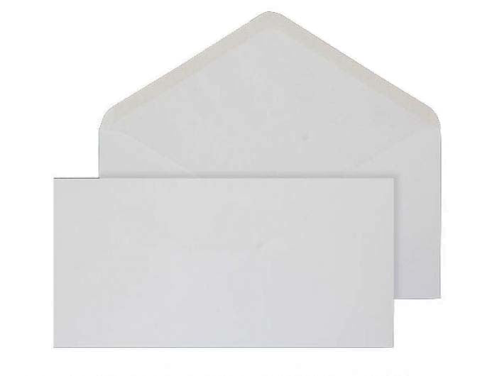 85 x 216mm Brocken White Gummed Diamond flap 6802