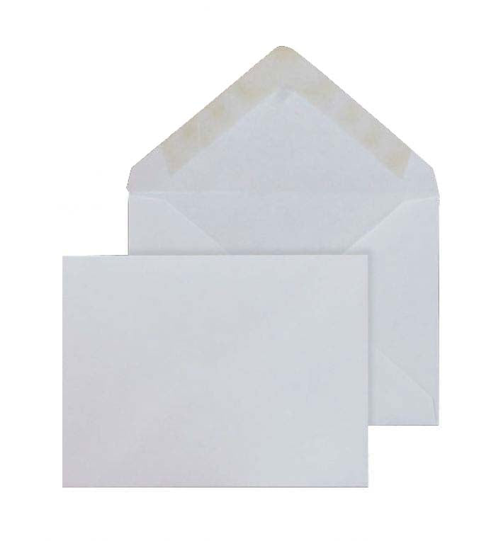 89 x 127mm Brocken White Gummed Diamond flap 6803