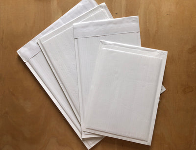 300 x 470mm  Enviroflute White Peel & Seal Padded Pocket EF6/J