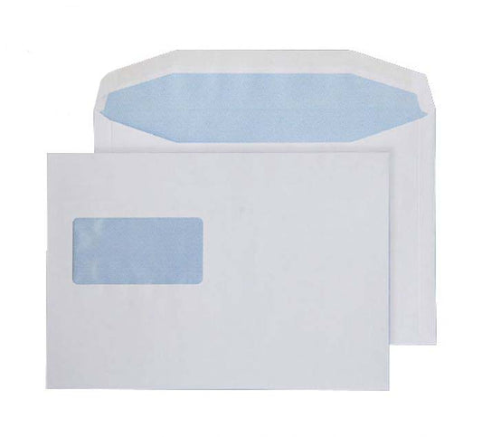 162 x 235mm  Pennine White Gummed Wallet 3728