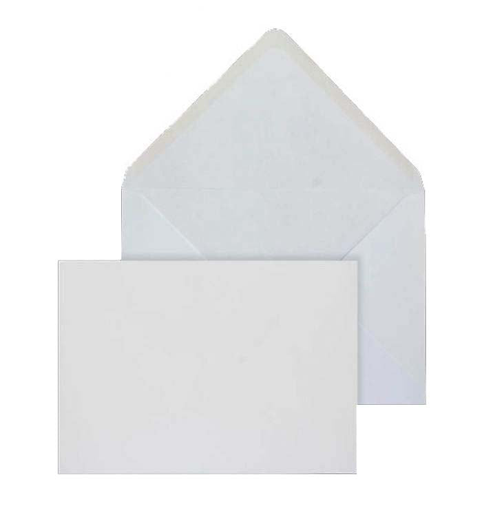 121 x 171mm  Brocken Plus White Gummed Diamond flap 6225