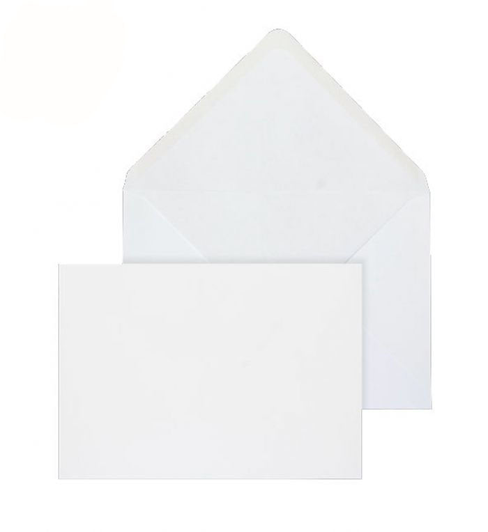 127 x 190mm  Brocken White Gummed Diamond flap 6431